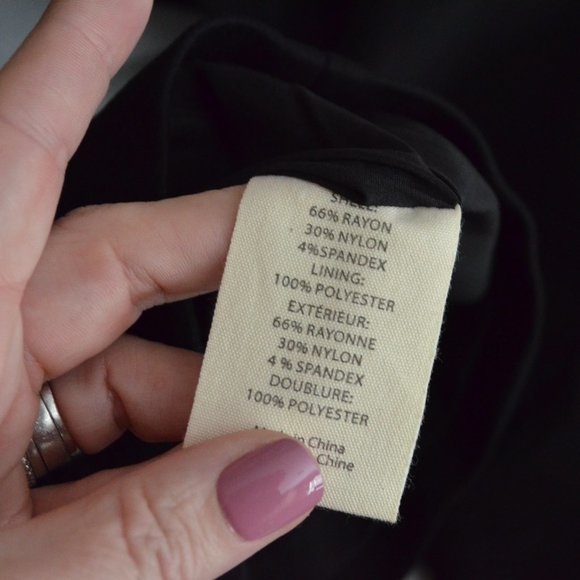 NWT $488 Sz 4 L'AGENCE Stephan Black Off Shoulder Jacket Blazer - Picture 12 of 12